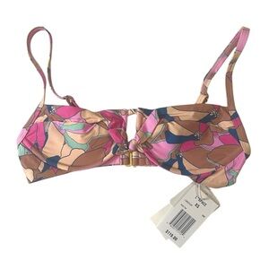 L*Space Floral Women's Bikini Top